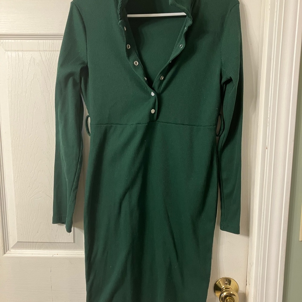 Green Tube Dress